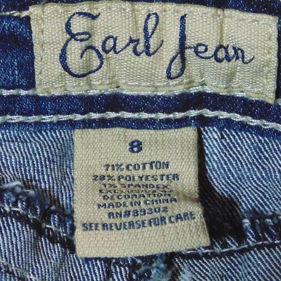 Earl Jeans Capris Size 8 - Picture 5 of 5